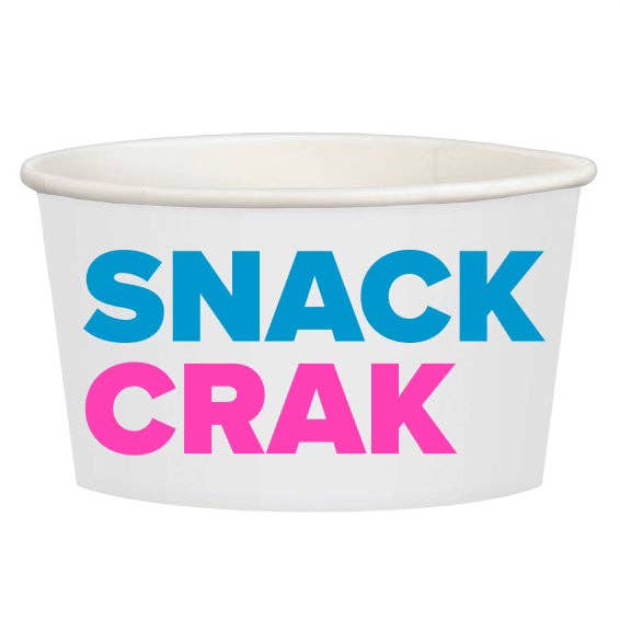 Mahji Mamas “SNACK CRAK” TREAT CUPS: PINK AND BLUE