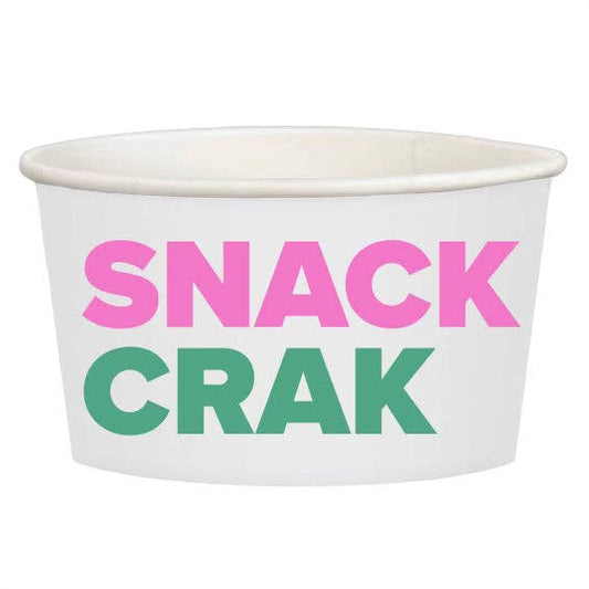 Mahji Mamas “SNACK CRAK” TREAT CUPS: PINK AND GREEN