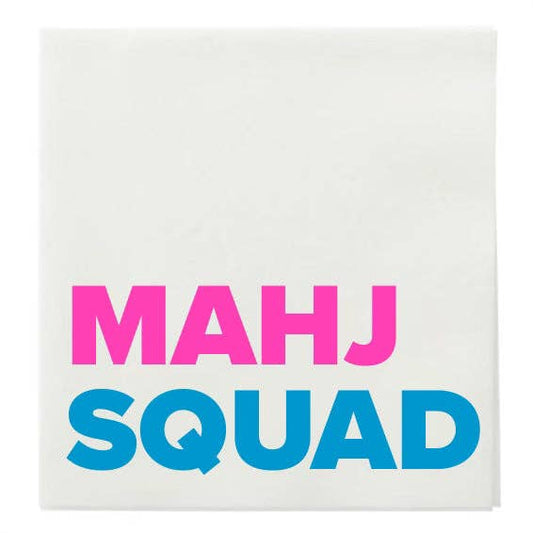 Mahji Mamas “MAHJ SQUAD” COCKTAIL NAPKINS