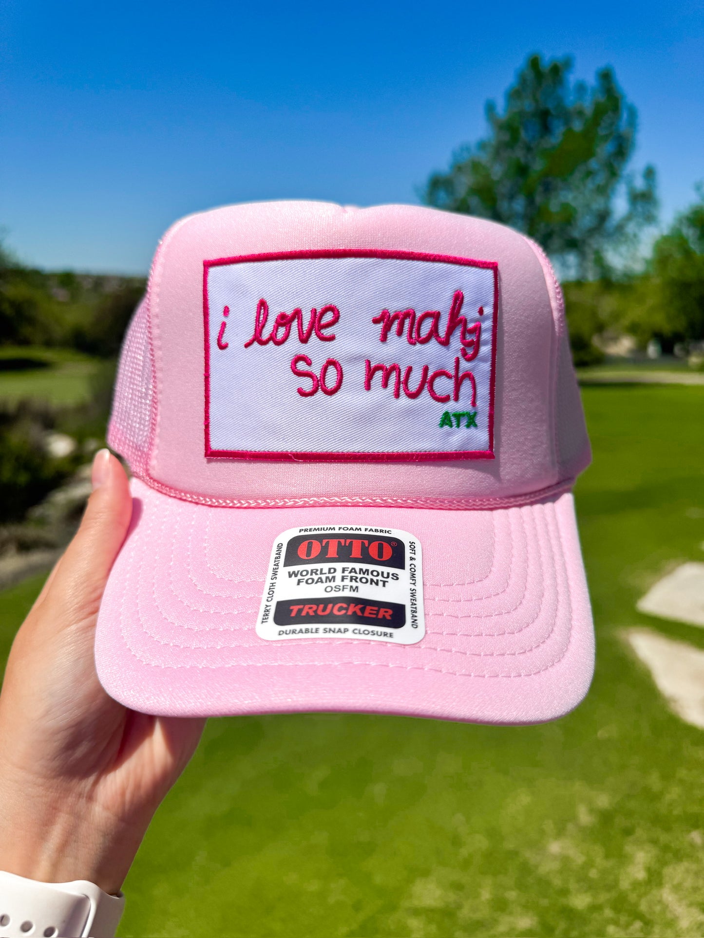 I Love Mahj So Much Trucker Hat