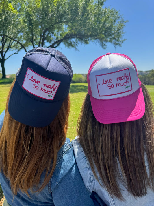 I Love Mahj So Much Trucker Hat
