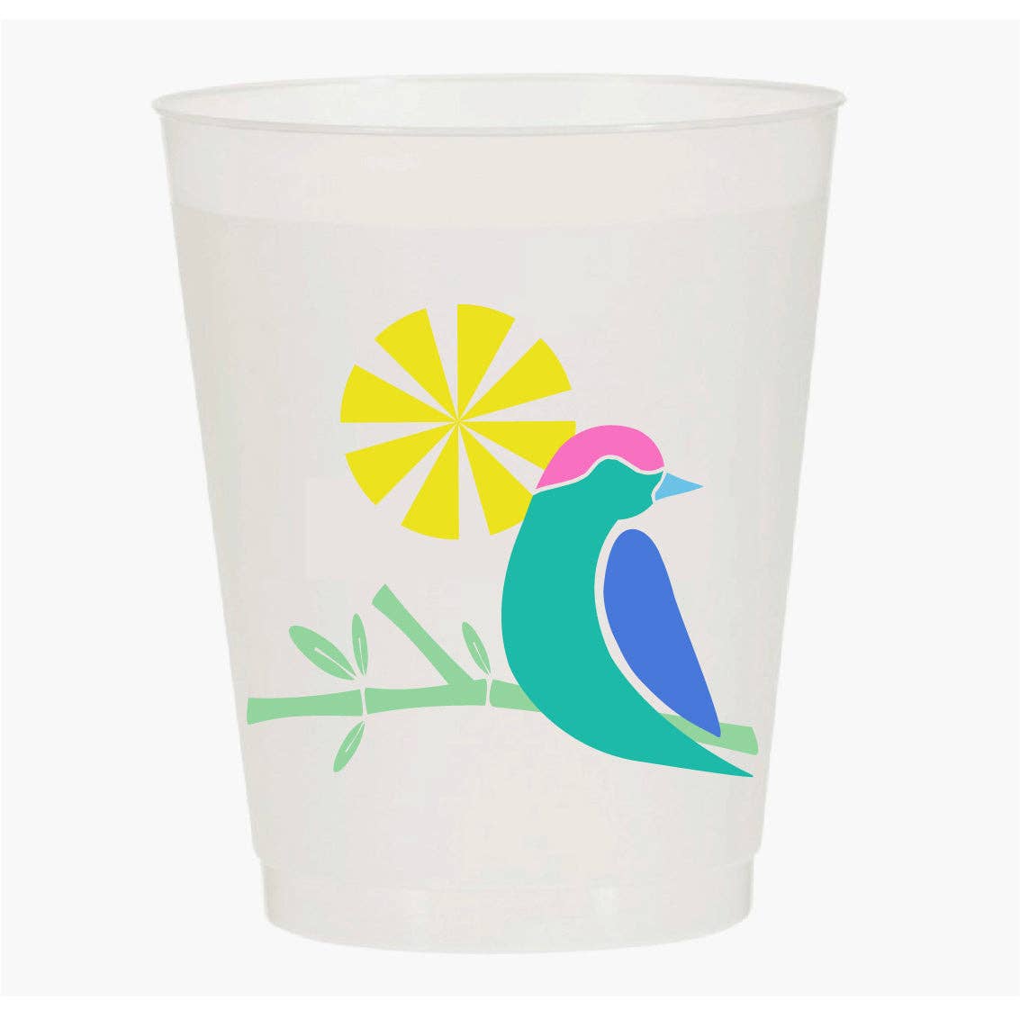 Mahji Mamas “CHEERS BIRD BAM” SHATTERPROOF CUPS