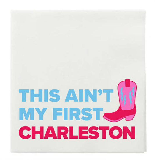 Mahji Mamas “THIS AIN’T MY FIRST CHARLESTON" COCKTAIL NAPKINS